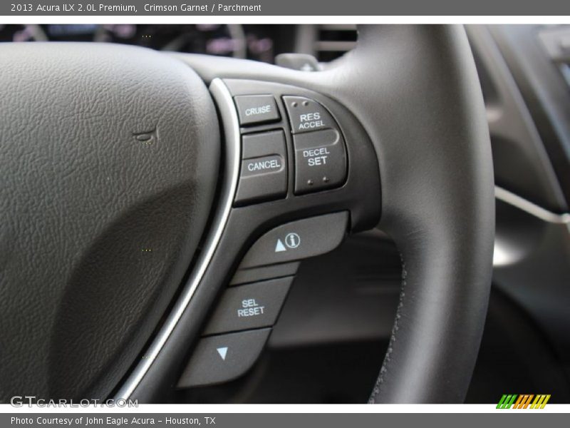 Crimson Garnet / Parchment 2013 Acura ILX 2.0L Premium