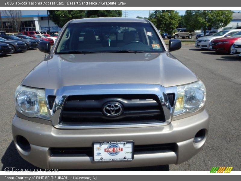 Desert Sand Mica / Graphite Gray 2005 Toyota Tacoma Access Cab