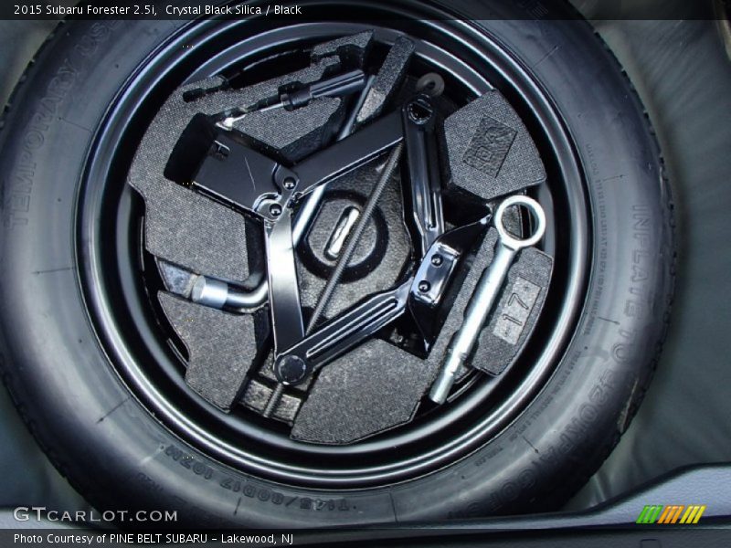 Crystal Black Silica / Black 2015 Subaru Forester 2.5i