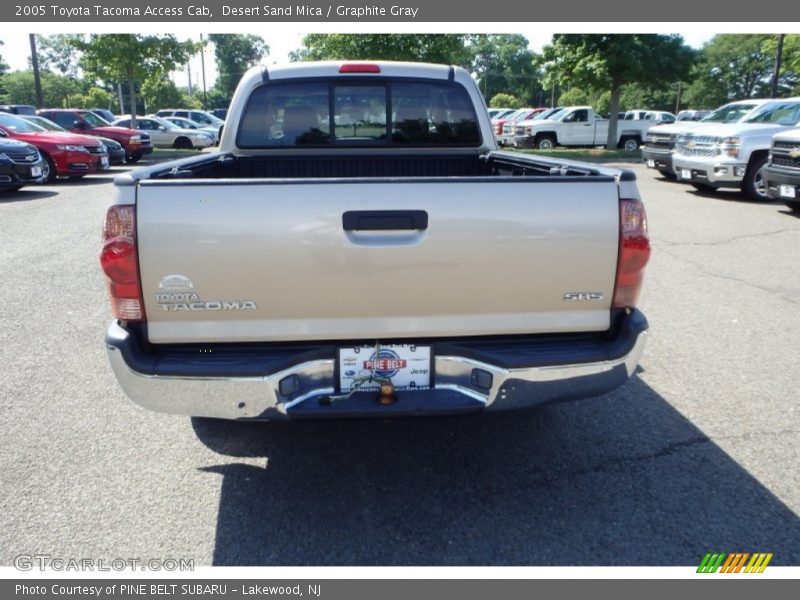 Desert Sand Mica / Graphite Gray 2005 Toyota Tacoma Access Cab