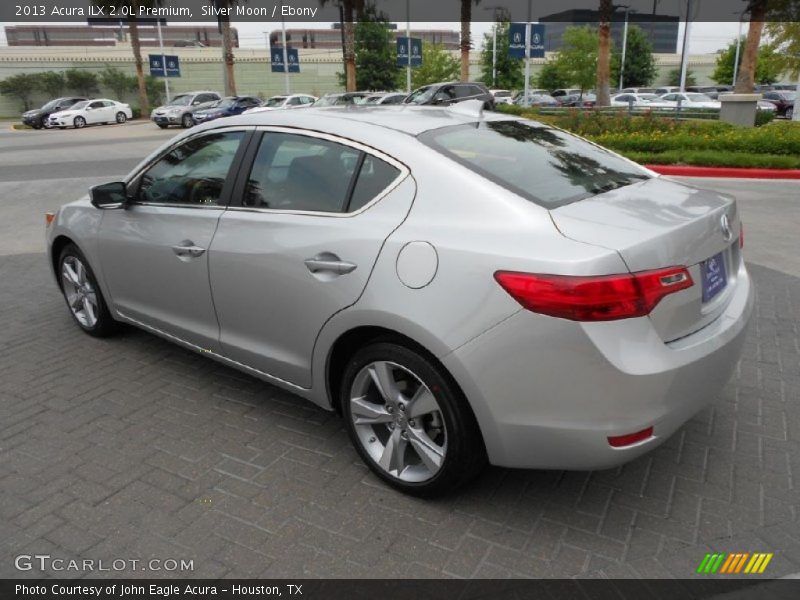 Silver Moon / Ebony 2013 Acura ILX 2.0L Premium