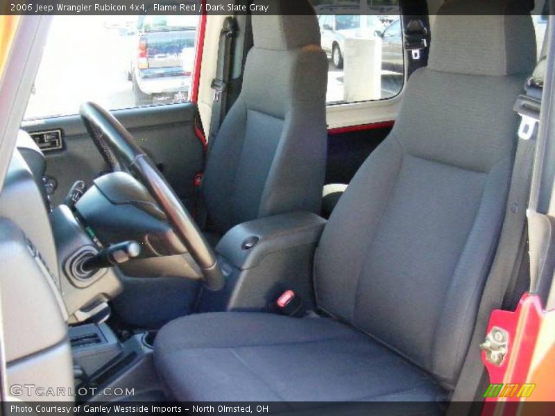 Flame Red / Dark Slate Gray 2006 Jeep Wrangler Rubicon 4x4
