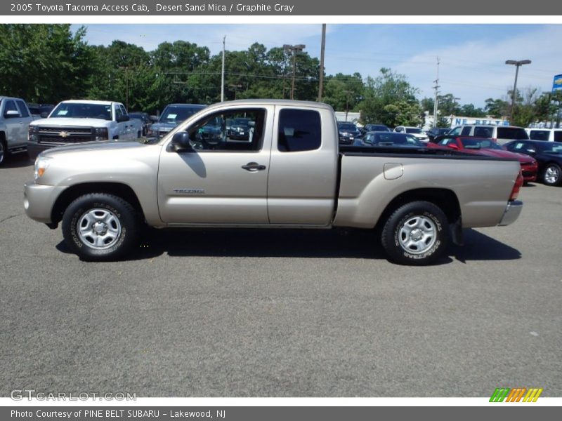 Desert Sand Mica / Graphite Gray 2005 Toyota Tacoma Access Cab