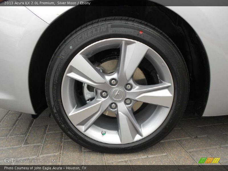 Silver Moon / Ebony 2013 Acura ILX 2.0L Premium