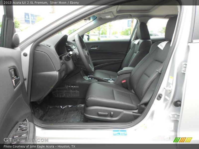 Silver Moon / Ebony 2013 Acura ILX 2.0L Premium