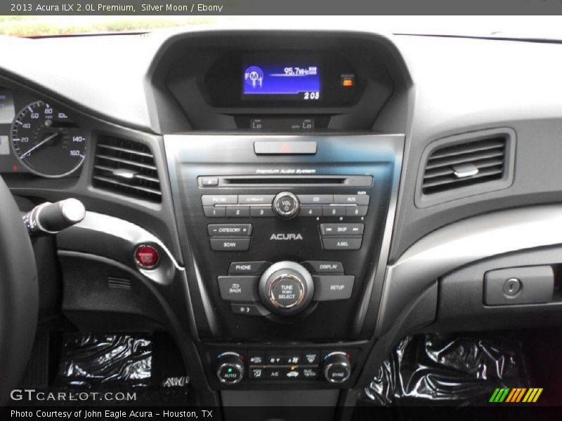 Silver Moon / Ebony 2013 Acura ILX 2.0L Premium