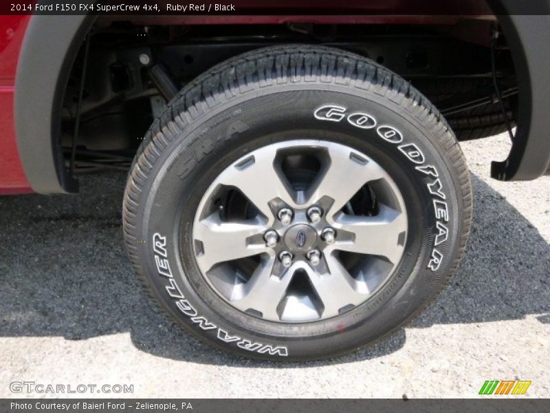 Ruby Red / Black 2014 Ford F150 FX4 SuperCrew 4x4