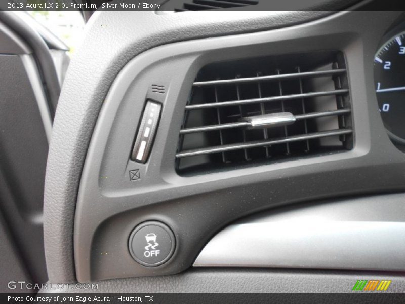 Silver Moon / Ebony 2013 Acura ILX 2.0L Premium