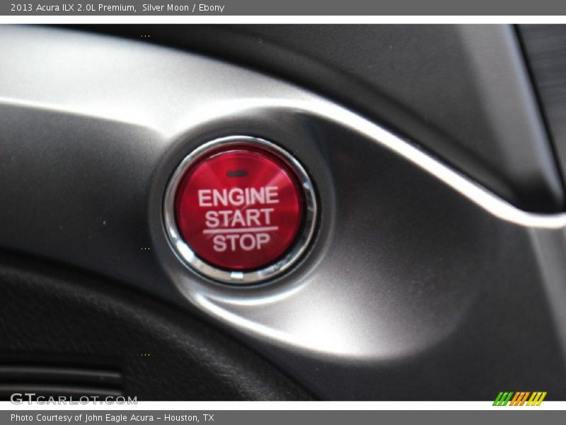 Silver Moon / Ebony 2013 Acura ILX 2.0L Premium