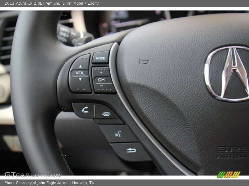 Silver Moon / Ebony 2013 Acura ILX 2.0L Premium