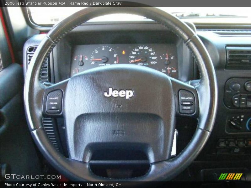 Flame Red / Dark Slate Gray 2006 Jeep Wrangler Rubicon 4x4