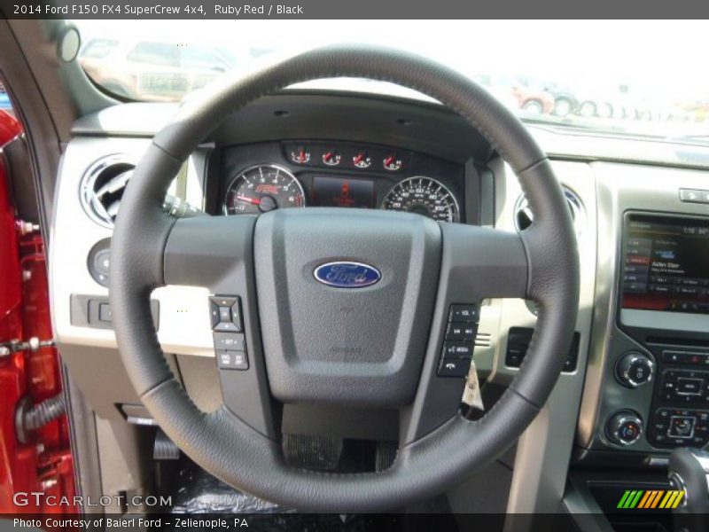 Ruby Red / Black 2014 Ford F150 FX4 SuperCrew 4x4