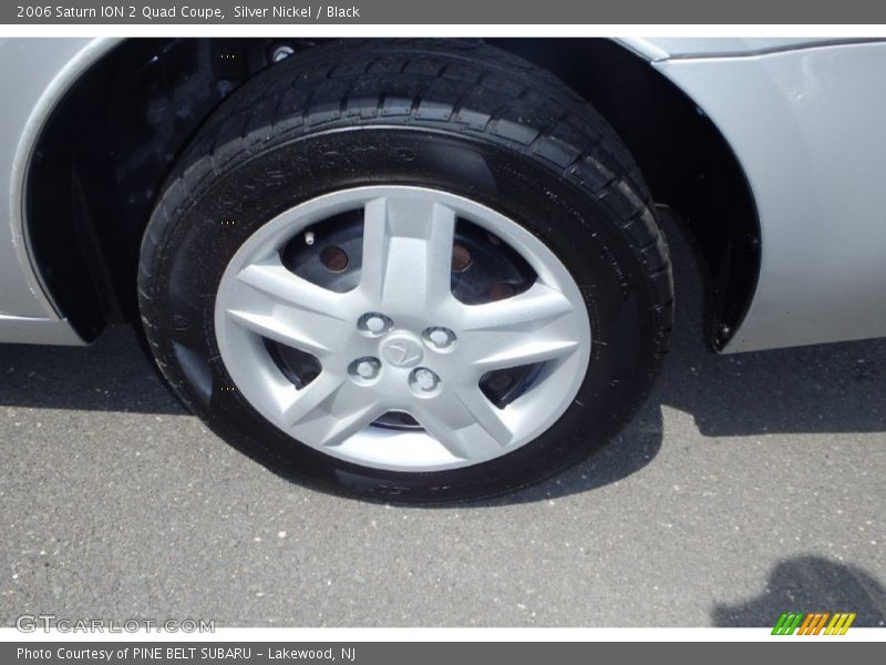 Silver Nickel / Black 2006 Saturn ION 2 Quad Coupe