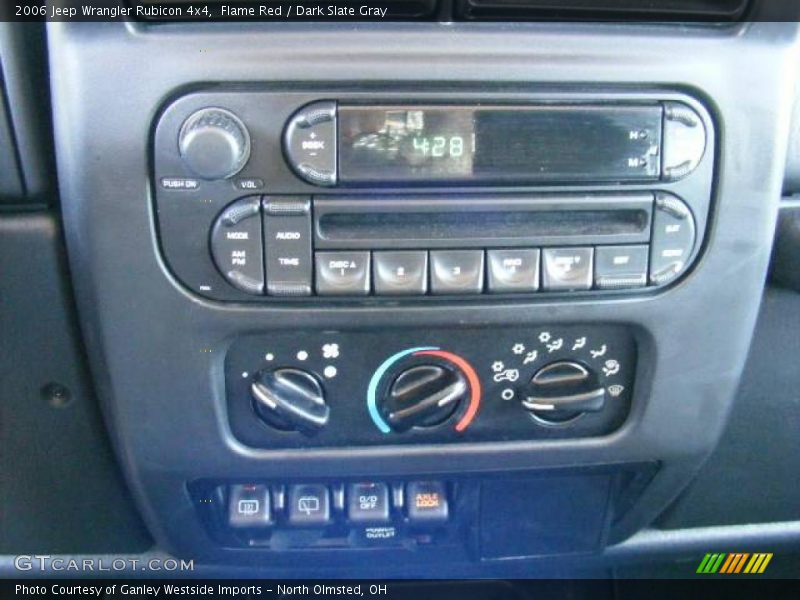 Flame Red / Dark Slate Gray 2006 Jeep Wrangler Rubicon 4x4