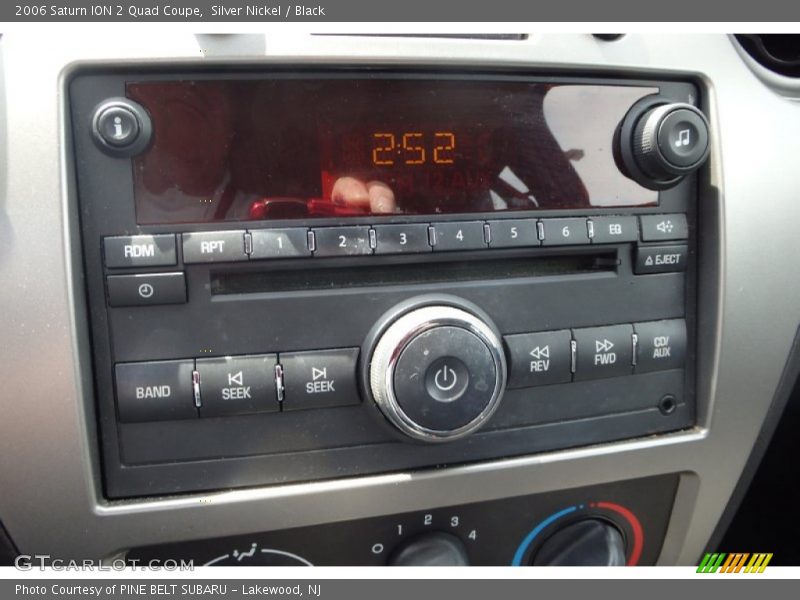Silver Nickel / Black 2006 Saturn ION 2 Quad Coupe