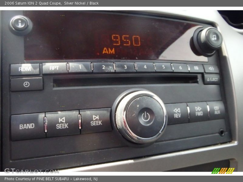 Silver Nickel / Black 2006 Saturn ION 2 Quad Coupe