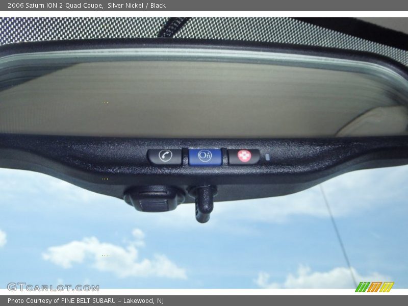 Silver Nickel / Black 2006 Saturn ION 2 Quad Coupe