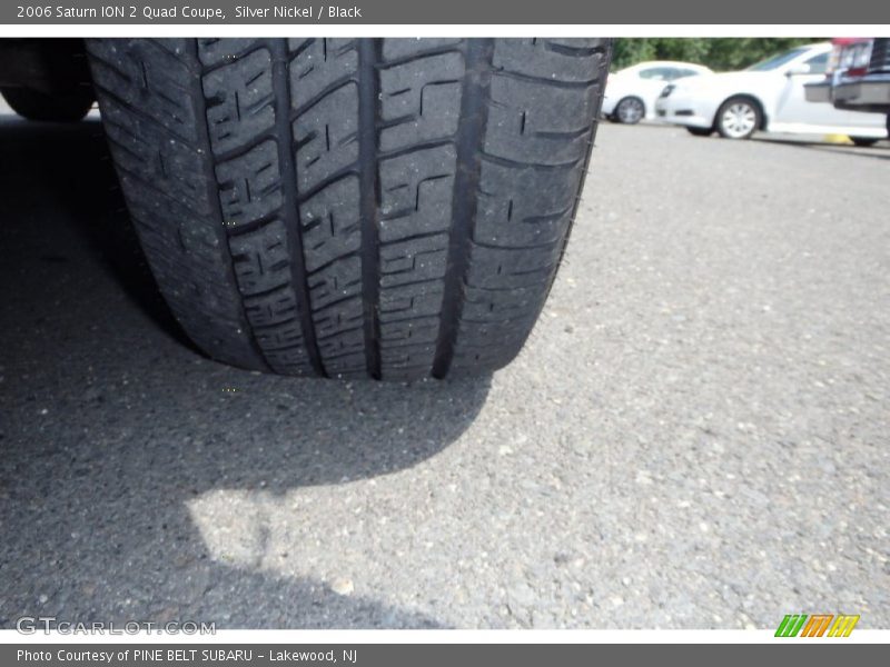 Silver Nickel / Black 2006 Saturn ION 2 Quad Coupe