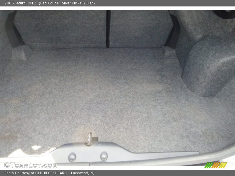Silver Nickel / Black 2006 Saturn ION 2 Quad Coupe