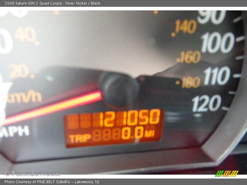 Silver Nickel / Black 2006 Saturn ION 2 Quad Coupe