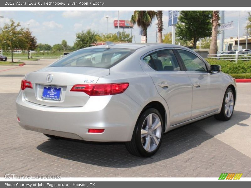 Silver Moon / Ebony 2013 Acura ILX 2.0L Technology