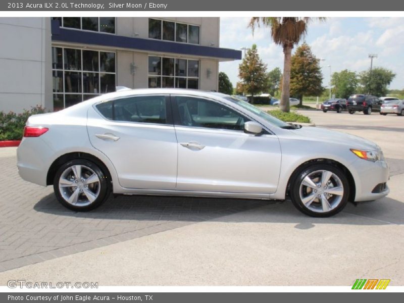 Silver Moon / Ebony 2013 Acura ILX 2.0L Technology