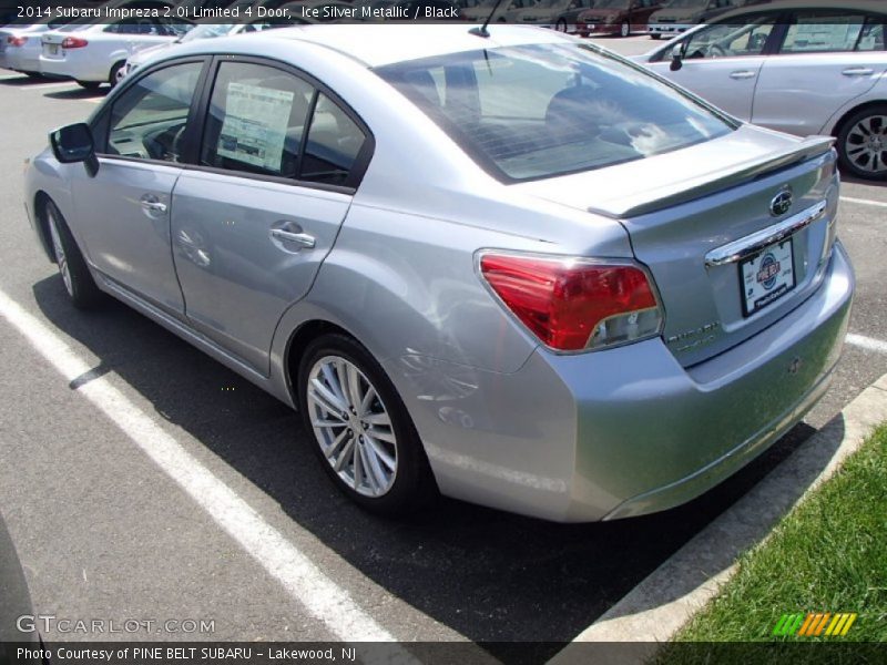 Ice Silver Metallic / Black 2014 Subaru Impreza 2.0i Limited 4 Door