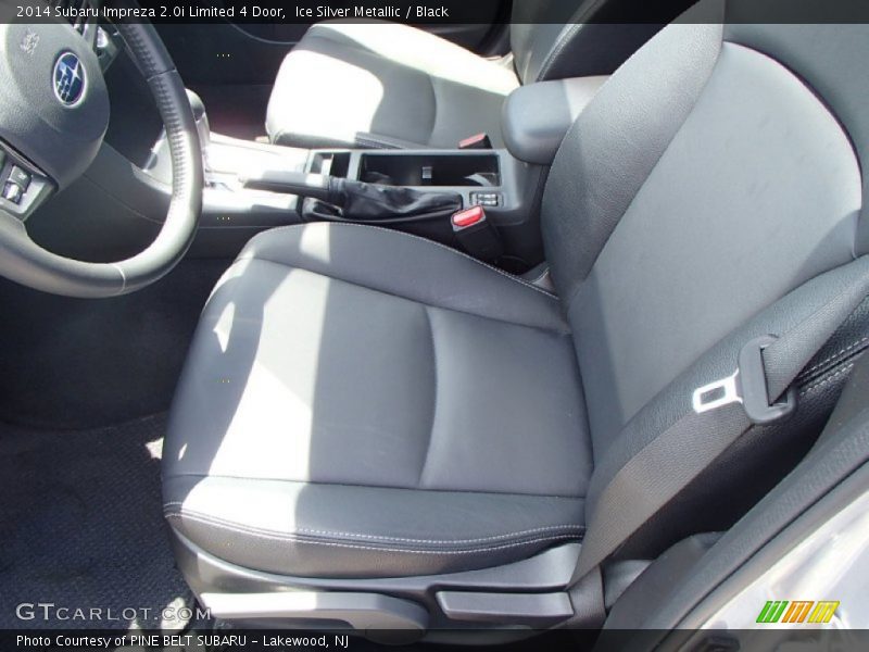 Ice Silver Metallic / Black 2014 Subaru Impreza 2.0i Limited 4 Door