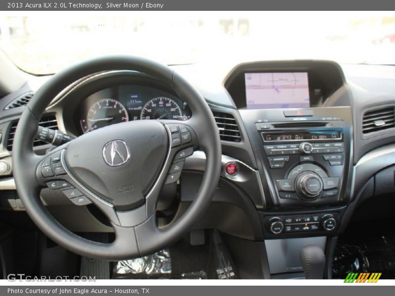 Silver Moon / Ebony 2013 Acura ILX 2.0L Technology