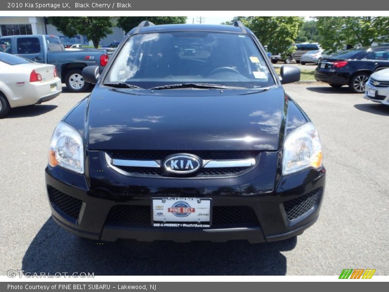 Black Cherry / Black 2010 Kia Sportage LX