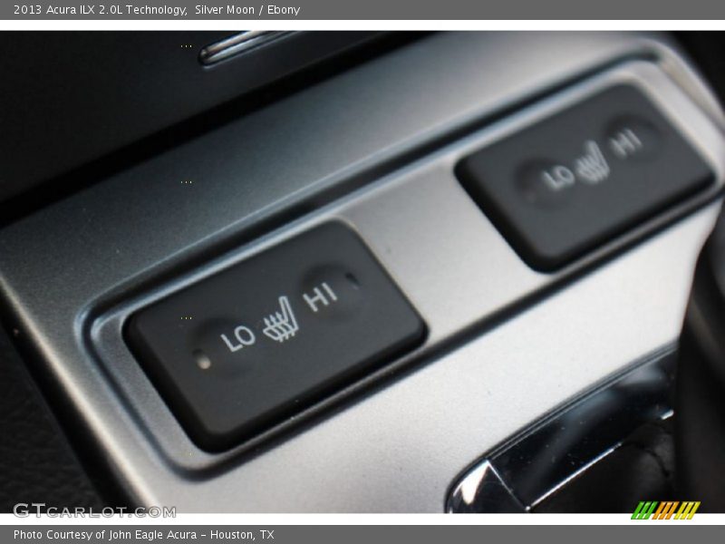 Silver Moon / Ebony 2013 Acura ILX 2.0L Technology