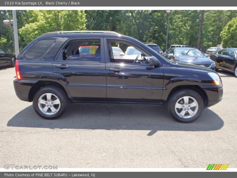 Black Cherry / Black 2010 Kia Sportage LX