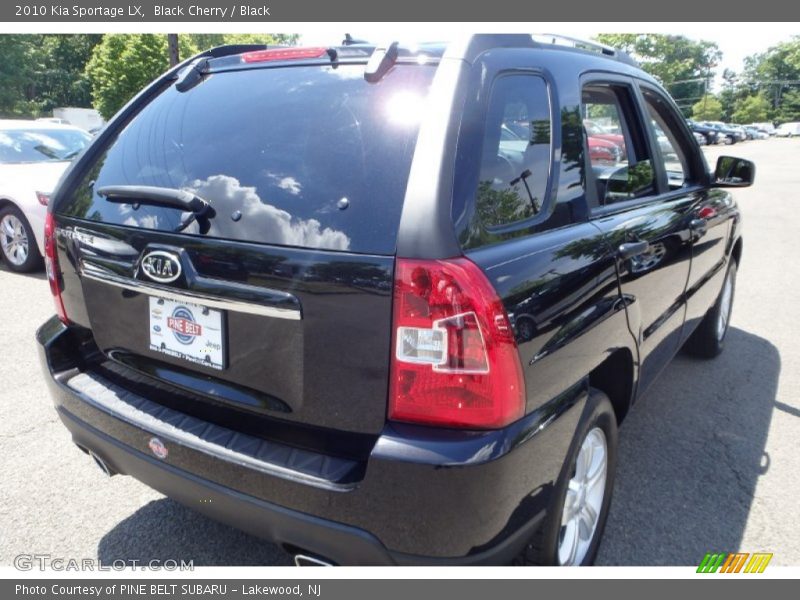 Black Cherry / Black 2010 Kia Sportage LX