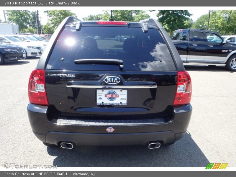 Black Cherry / Black 2010 Kia Sportage LX