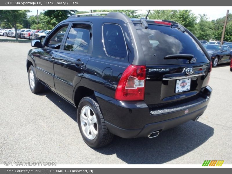 Black Cherry / Black 2010 Kia Sportage LX