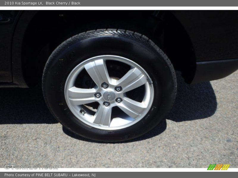 Black Cherry / Black 2010 Kia Sportage LX