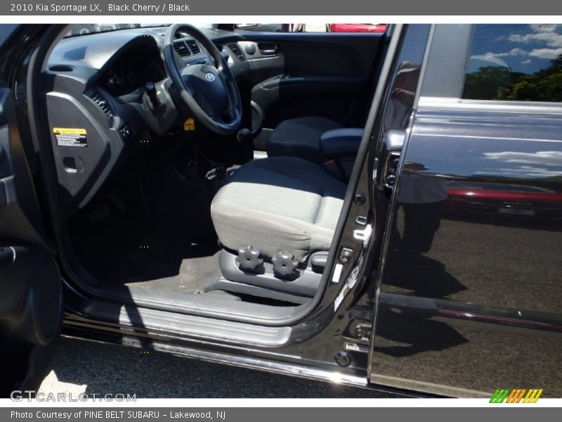 Black Cherry / Black 2010 Kia Sportage LX