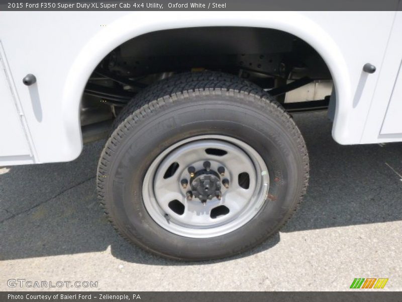 Oxford White / Steel 2015 Ford F350 Super Duty XL Super Cab 4x4 Utility