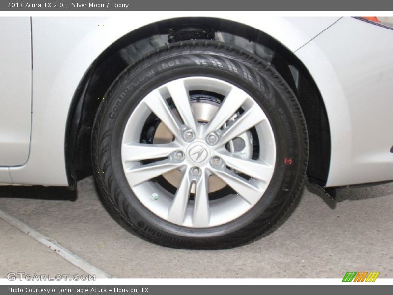 Silver Moon / Ebony 2013 Acura ILX 2.0L