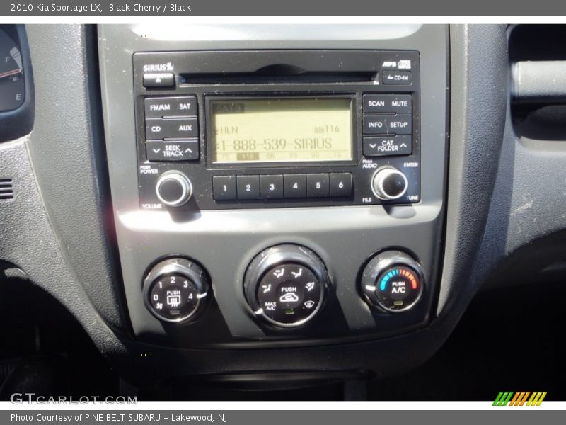 Black Cherry / Black 2010 Kia Sportage LX