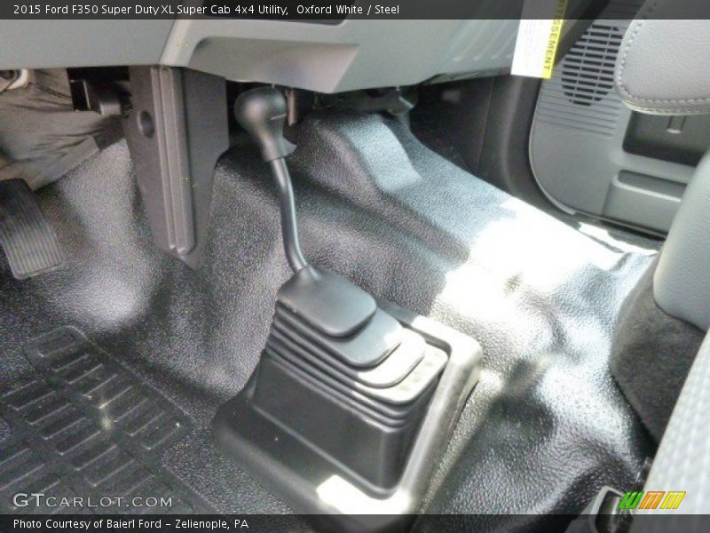 Oxford White / Steel 2015 Ford F350 Super Duty XL Super Cab 4x4 Utility