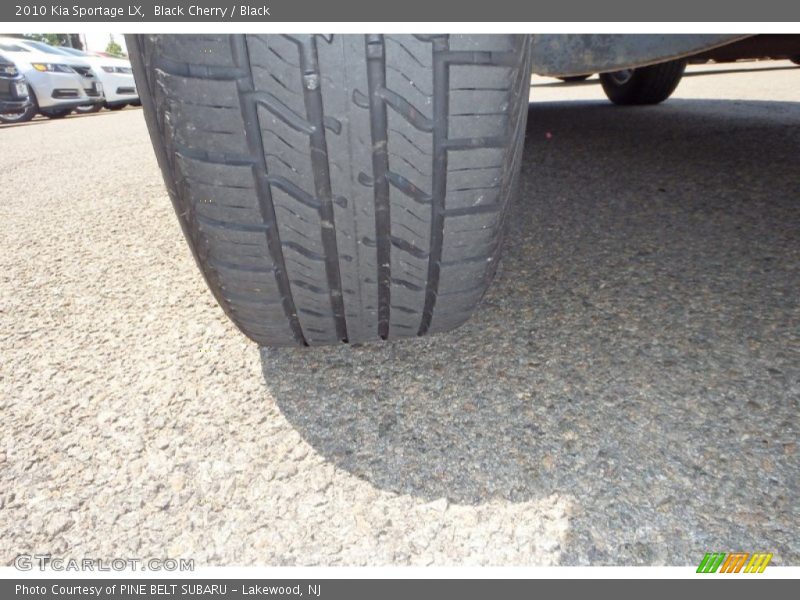 Black Cherry / Black 2010 Kia Sportage LX