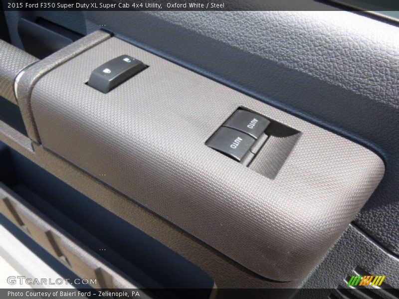 Oxford White / Steel 2015 Ford F350 Super Duty XL Super Cab 4x4 Utility