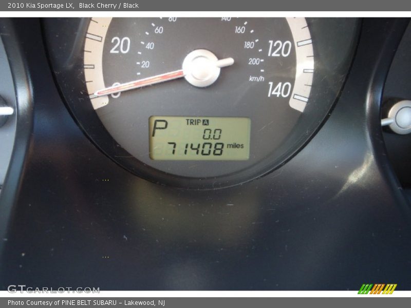 Black Cherry / Black 2010 Kia Sportage LX