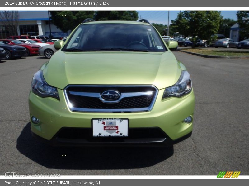 Plasma Green / Black 2014 Subaru XV Crosstrek Hybrid