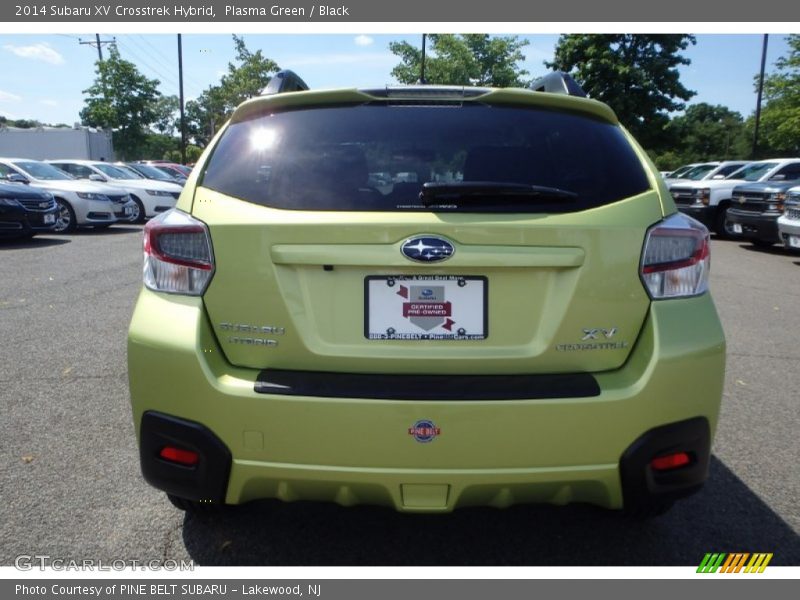 Plasma Green / Black 2014 Subaru XV Crosstrek Hybrid
