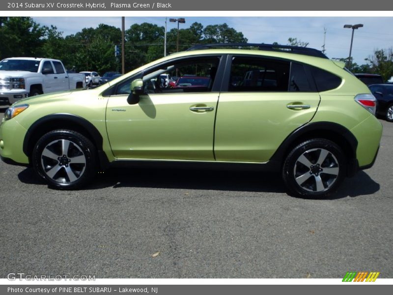Plasma Green / Black 2014 Subaru XV Crosstrek Hybrid