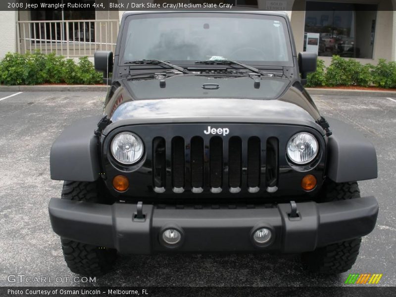 Black / Dark Slate Gray/Medium Slate Gray 2008 Jeep Wrangler Rubicon 4x4