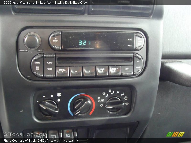 Black / Dark Slate Gray 2006 Jeep Wrangler Unlimited 4x4