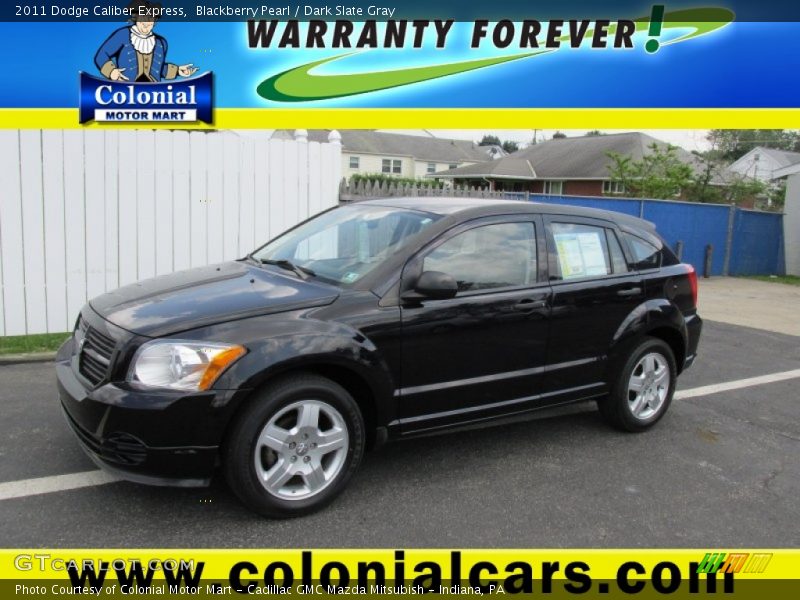 Blackberry Pearl / Dark Slate Gray 2011 Dodge Caliber Express